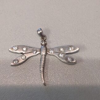 Silver Dragonfly pendant