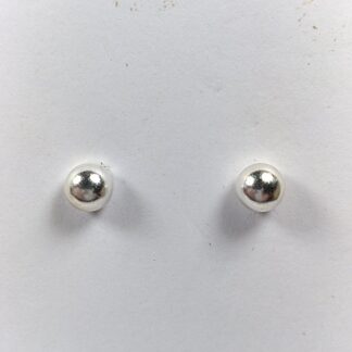 Silver Ball Studs 5mm