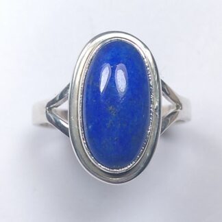 Silver Lapis Lazuli ring
