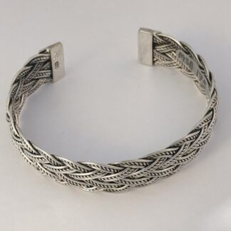 Silver bangle