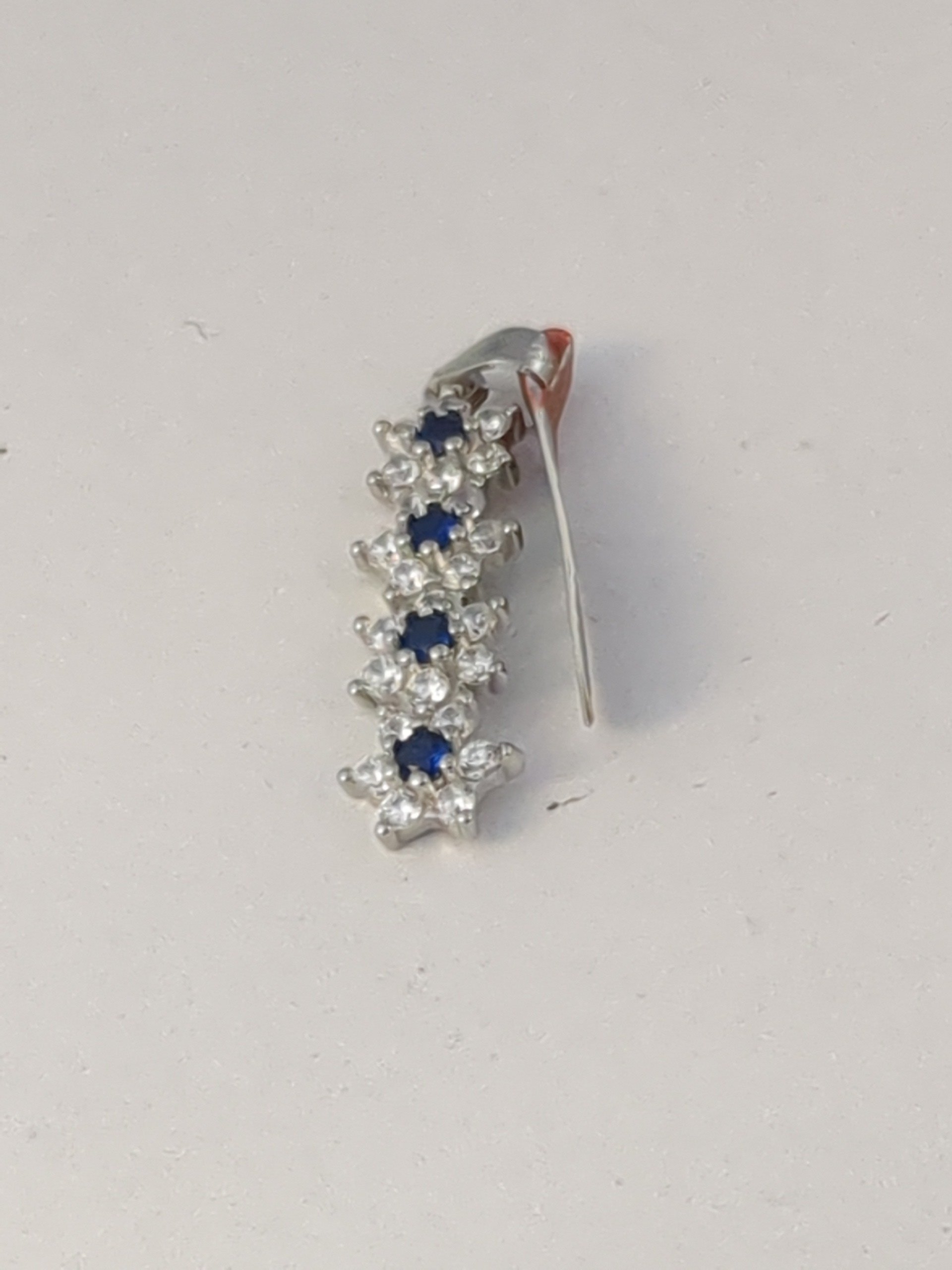 Silver CZ pendant