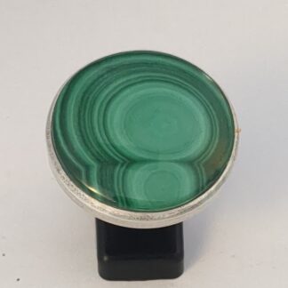 Silver Malachite ring
