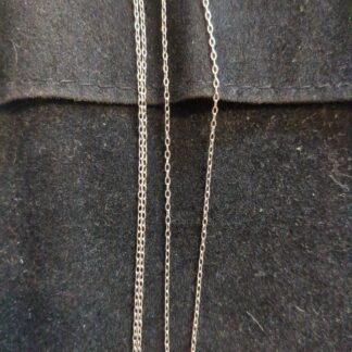 silver cable chain