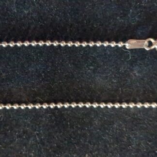Silver 20 ball chain