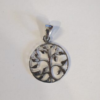Silver tree of life pendant