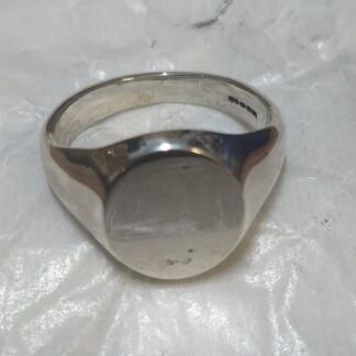silver signet ring