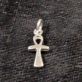 Silver ank pendant