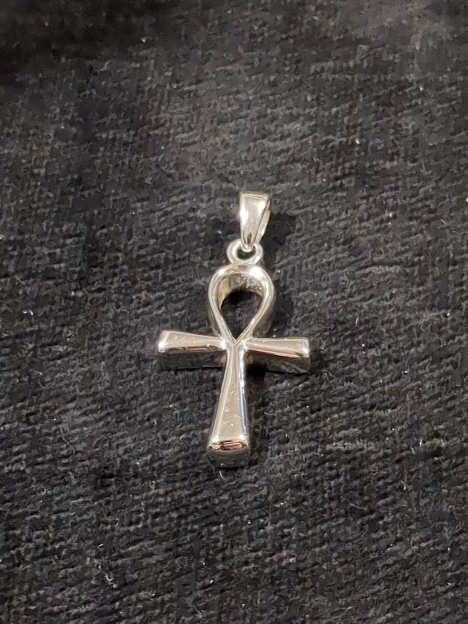 Silver Ank pendant