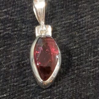 Silver Tourmaline Pendant