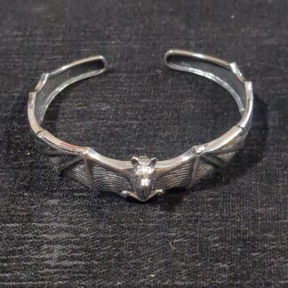 silver bat bangle