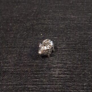 Silver pig pendant