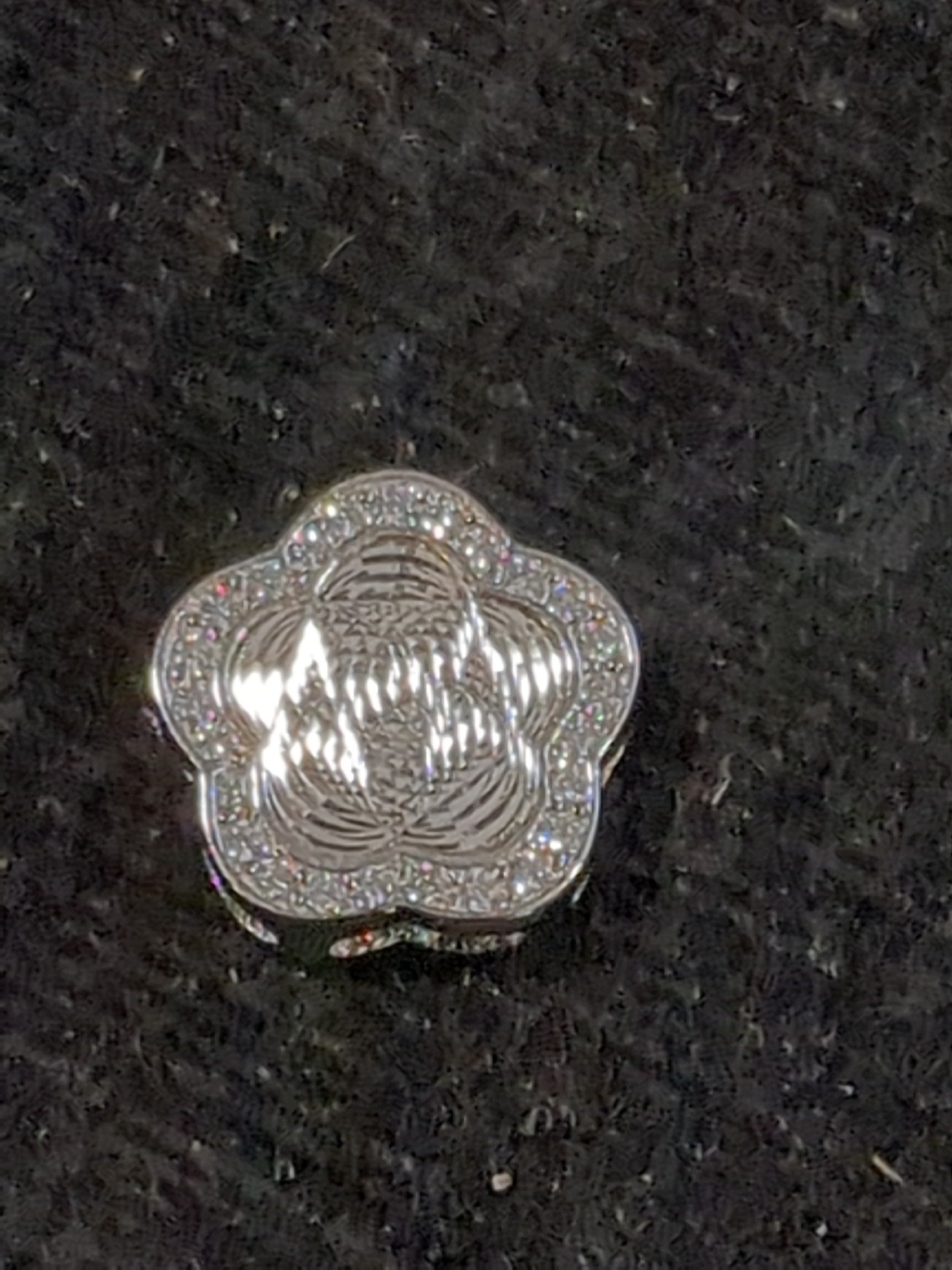 Silver CZ pendant