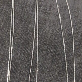 Silver trace chain 16"