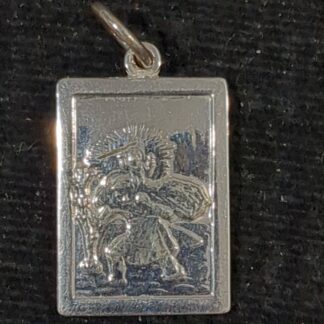 Silver Sait Christopher rectangler