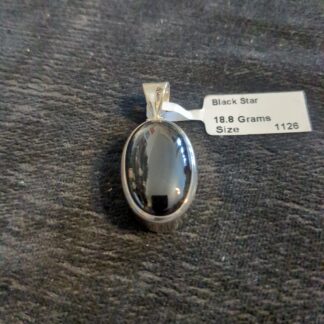 Silver Star of India pendant