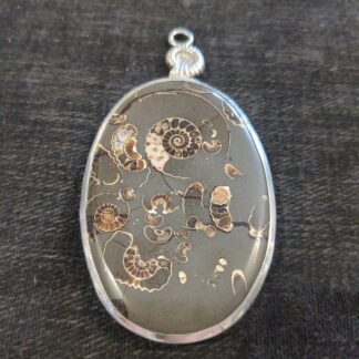 Silver Marston Marble Pendant