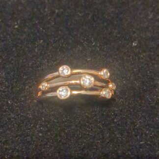 18ct gold diamond ring