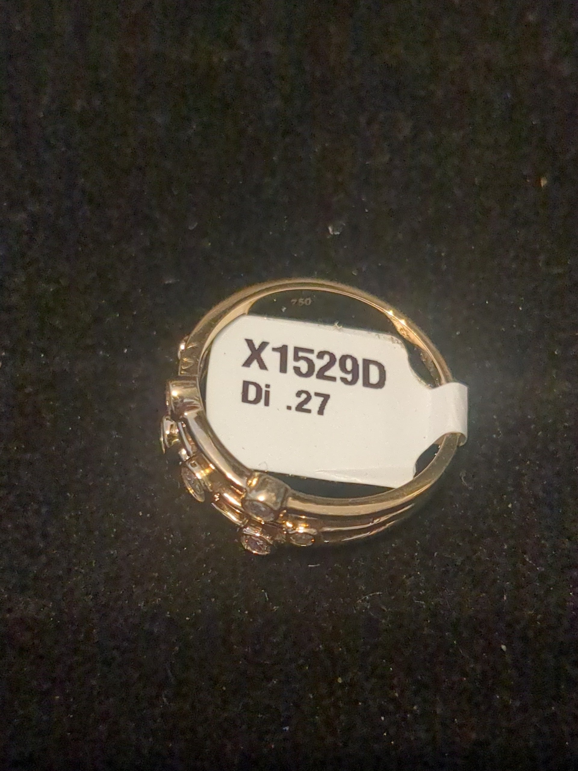 18ct gold diamond ring - Image 2