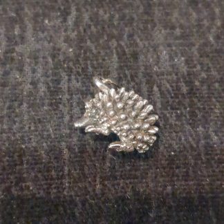 Silver hedgehog pendant