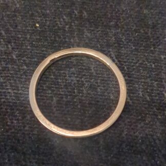 9ct gold wedding band