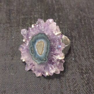 Silver Amethyst Ring