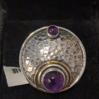 Silver Amethyst ring