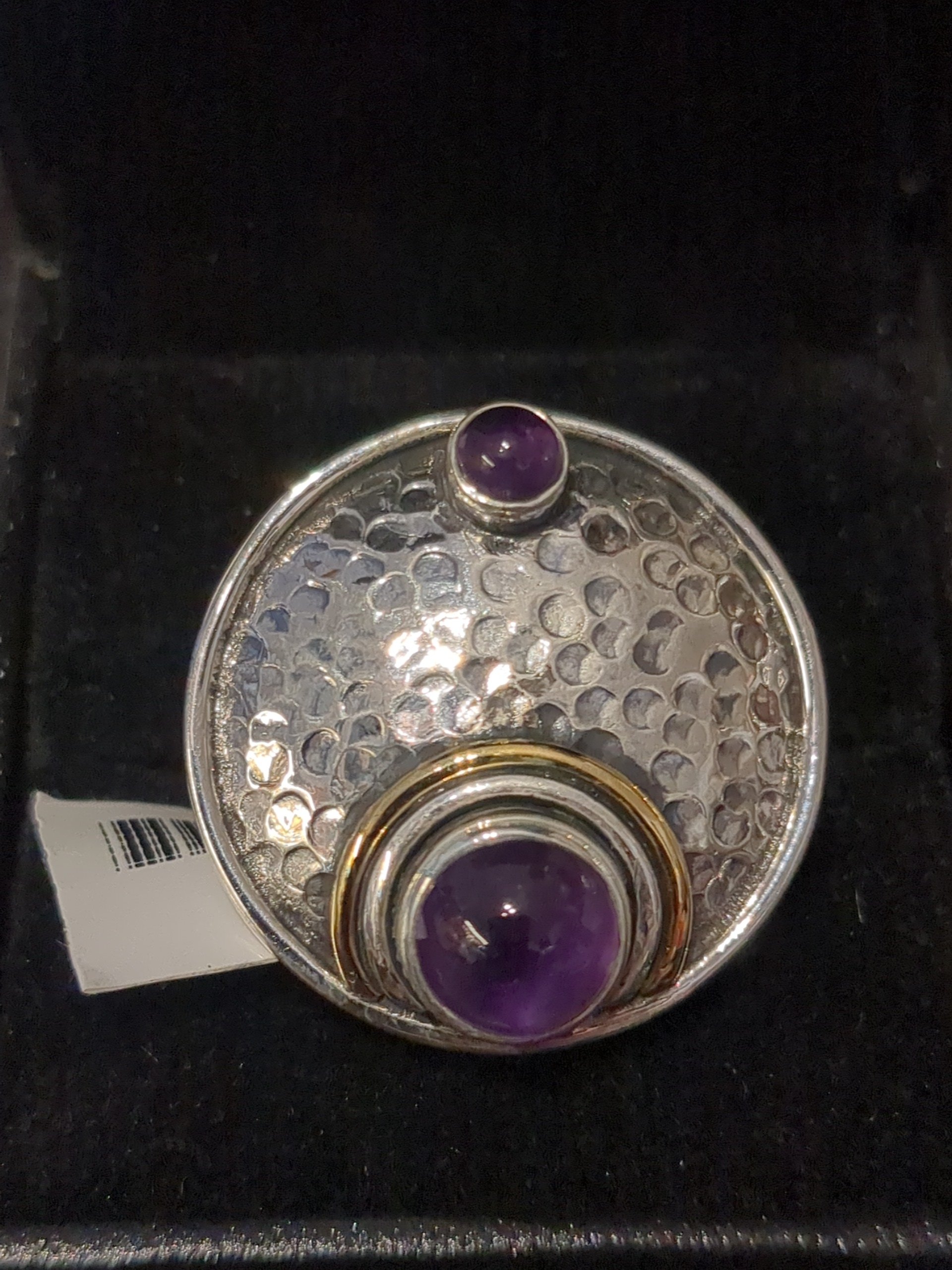 Silver Amethyst ring