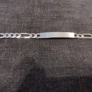 Silver i.d bracelet