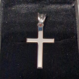 silver cross pendant