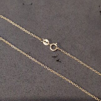 9ct Gold Rolo chain 20
