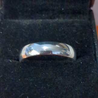 silver band traditional court 5mm