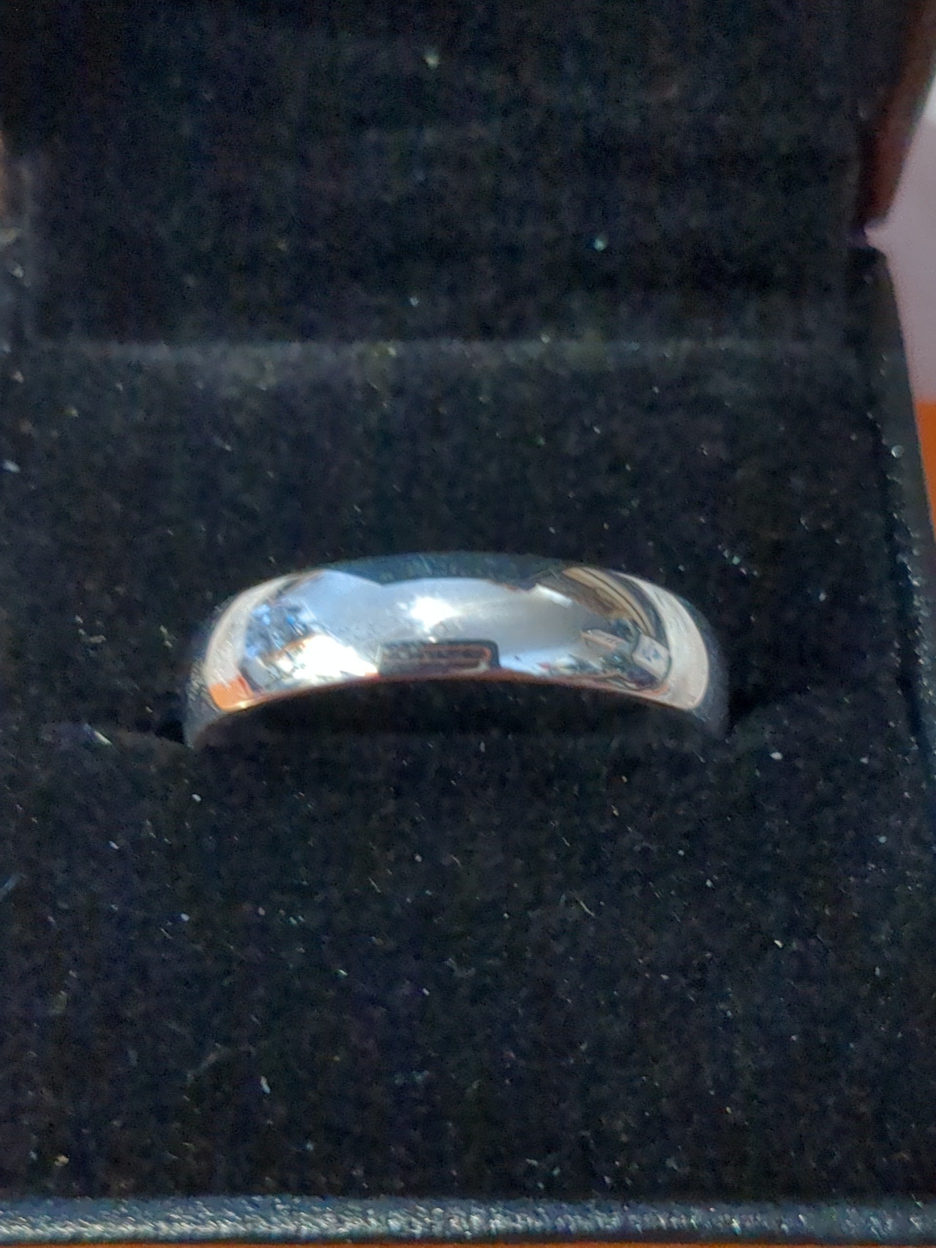 silver band traditional court 5mm
